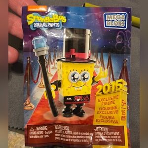 SpongeBob SquarePants Mega Bloks Figure 2015 Exclusive Figure
